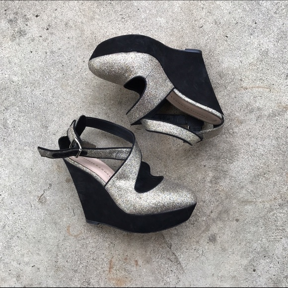 Loeffler Randall Glitter Wedge - Picture 3 of 4